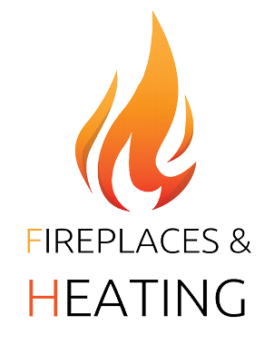Fireplaces and heating logo