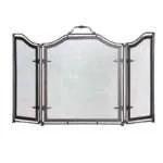 Steel, curved top fire guard