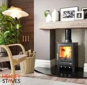 Henley Hazelwood, large window stove