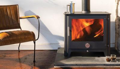 larger wood burning stove
